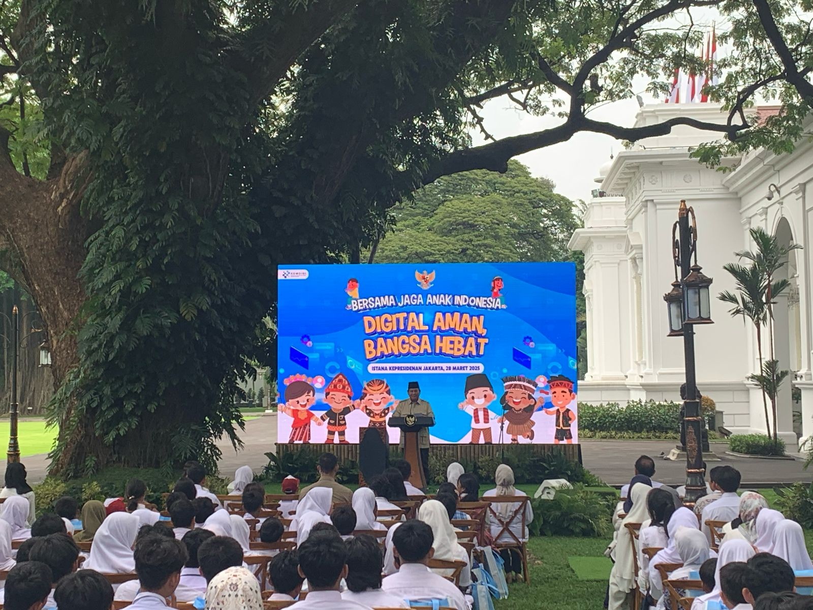 Prabowo: Teknologi Digital Bawa Kemajuan Pesat Tapi Juga Bisa Merusak Akhlak. (Foto Binti M/MPI)