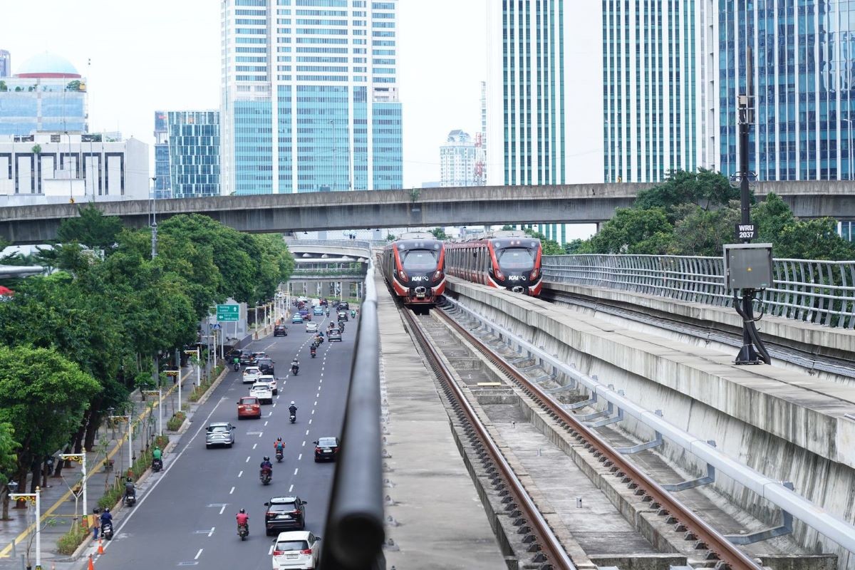 LRT Jabodebek Layani Lebih dari 2 Juta Penumpang Selama Maret 2025. (Foto: Dok. LRT Jabodebek)