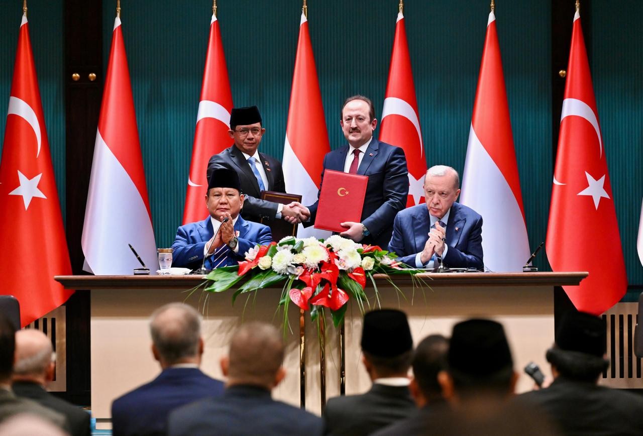 Ini Rincian Kesepakatan RI-Turki yang Disaksikan Prabowo dan Erdogan. (Foto Istimewa)