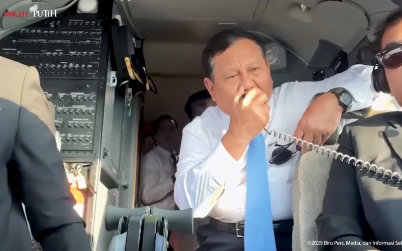 Dikawal saat Terbang, Prabowo Ucapkan Terima Kasih ke Pilot Pesawat Tempur Yordania