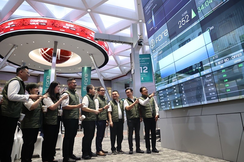 Debut di Bursa, Saham FORE Melejit 34 Persen (foto dok bei)