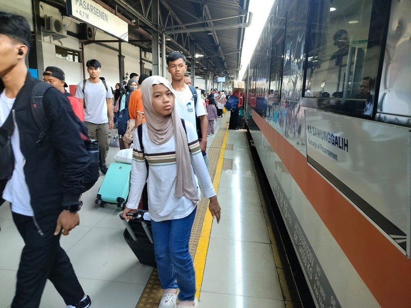 645 Ribu Lebih Tiket Kereta Api Terjual di Libur Panjang Paskah (foto dok kai)