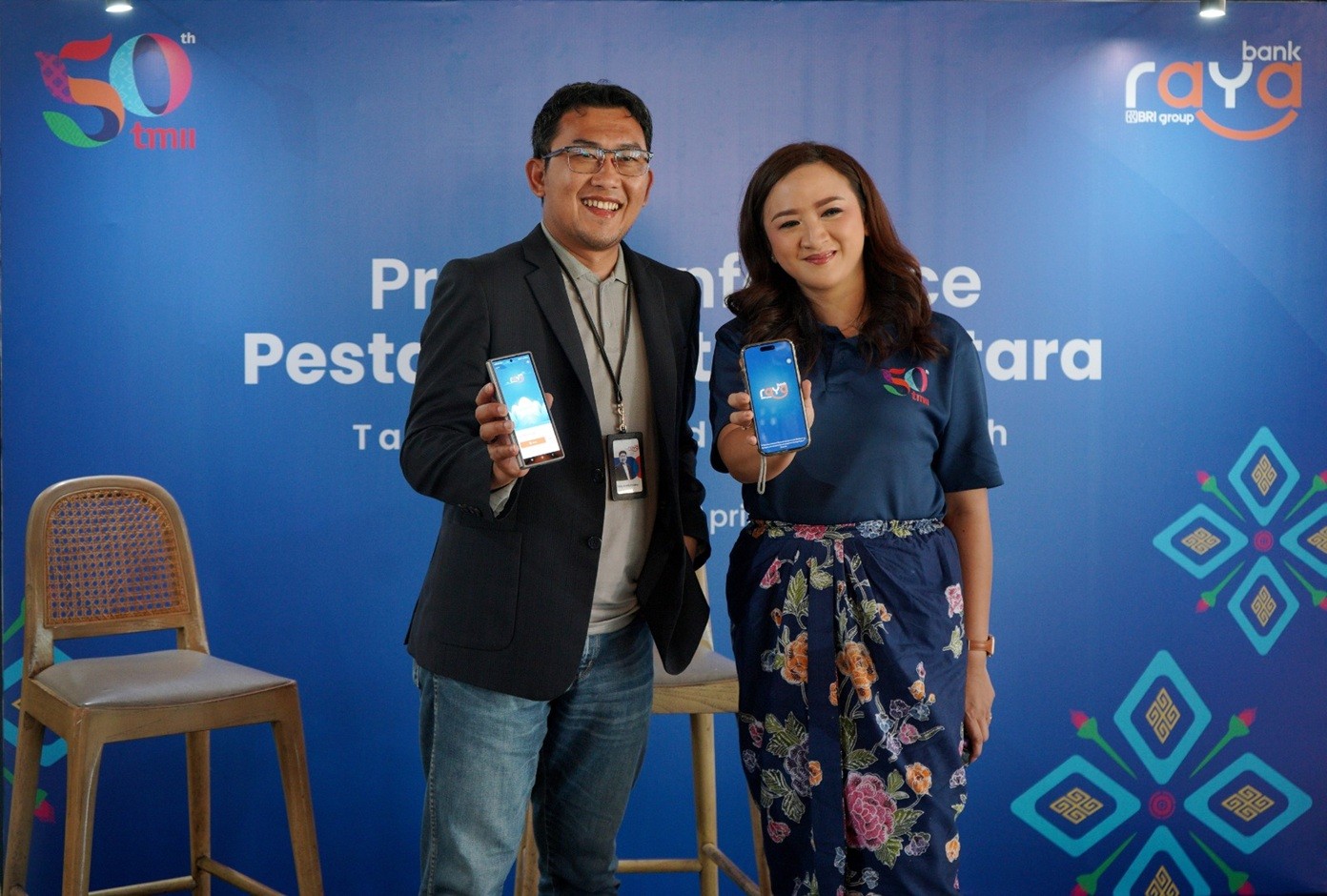 Bank Raya (AGRO) Hadirkan Opsi Pembayaran Cashless di HUT ke-50 TMII. (Foto Istimewa)