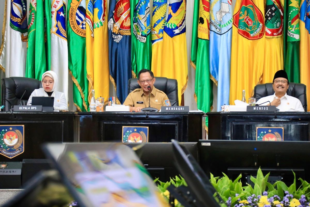 Mendagri Sebut Inflasi RI Masih Terkendali, Bikin Senang Konsumen. (Foto: Dok. Kemendagri)