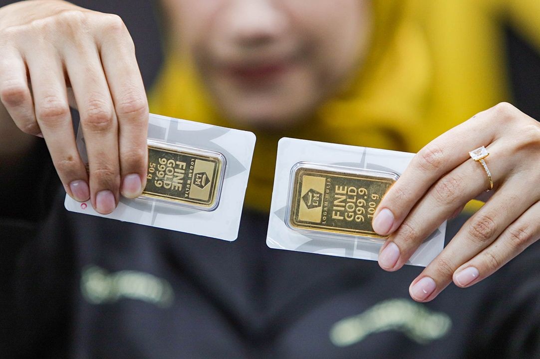 Harga Emas Antam (ANTM) Akhir Pekan Rebound, Satu Gram Dibanderol Rp1,94 Juta (Foto: iNews Media Group)