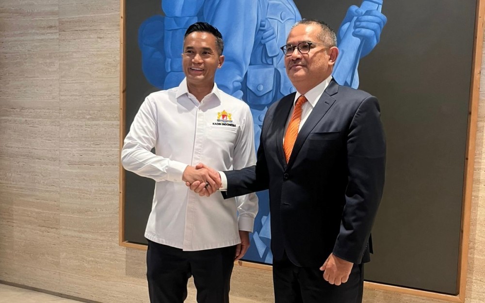 Ketum Kadin Indonesia, Anindya Novyan Bakrie, optimistis terhadap potensi kerja sama ekonomi antara Indonesia dan Peru (Foto: Tangguh Yudha/iNews Media Group)