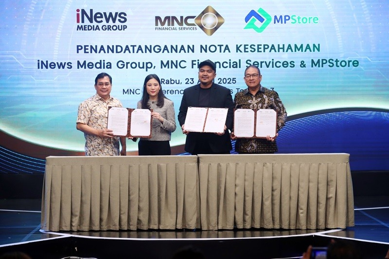 Kolaborasi iNews Media Group, MNC Financial Services, dan MPIX Dorong Digitalisasi UMKM RI (foto aziz inews media group)
