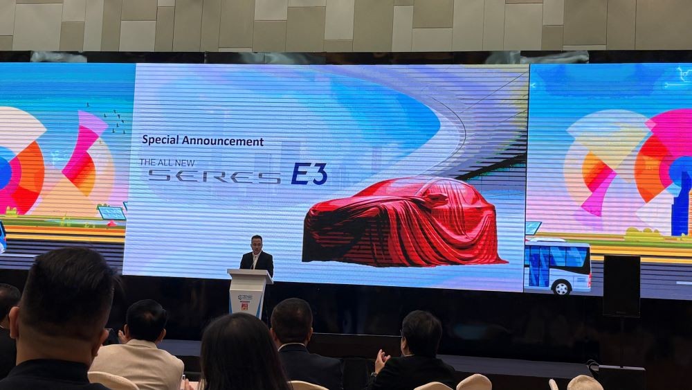 Brand Mobil Listrik Ini Bakal Luncurkan Model Baru di Pameran PEVS 2025. Foto: Fadli Ramadan/iNews Media Group.
