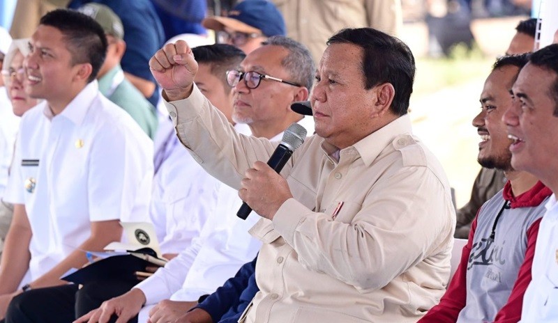 Prabowo Bakal Hadiri Peringatan Hari Buruh di Monas. (Foto: Biro Pers Setpres)