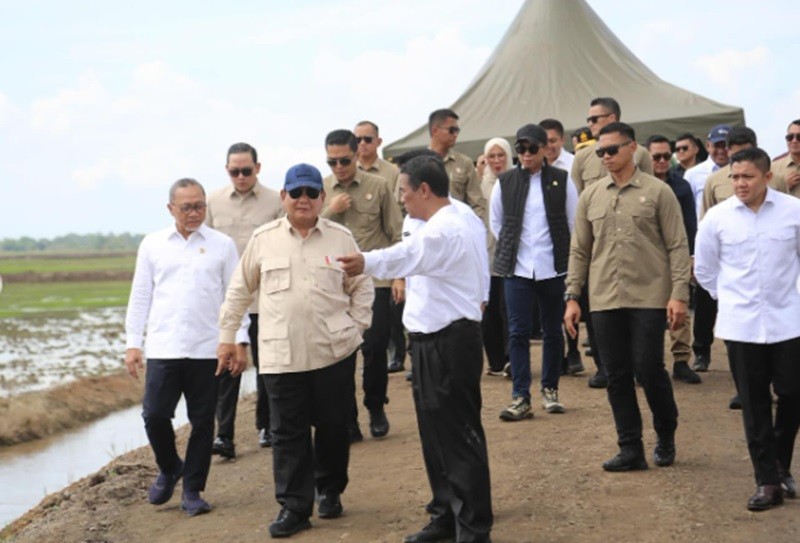 Prabowo Bangga RI Jadi Negara Dermawan: Bantu Tetangga Lain, Bukan Minta-Minta (foto instagram resmi amran sulaiman)