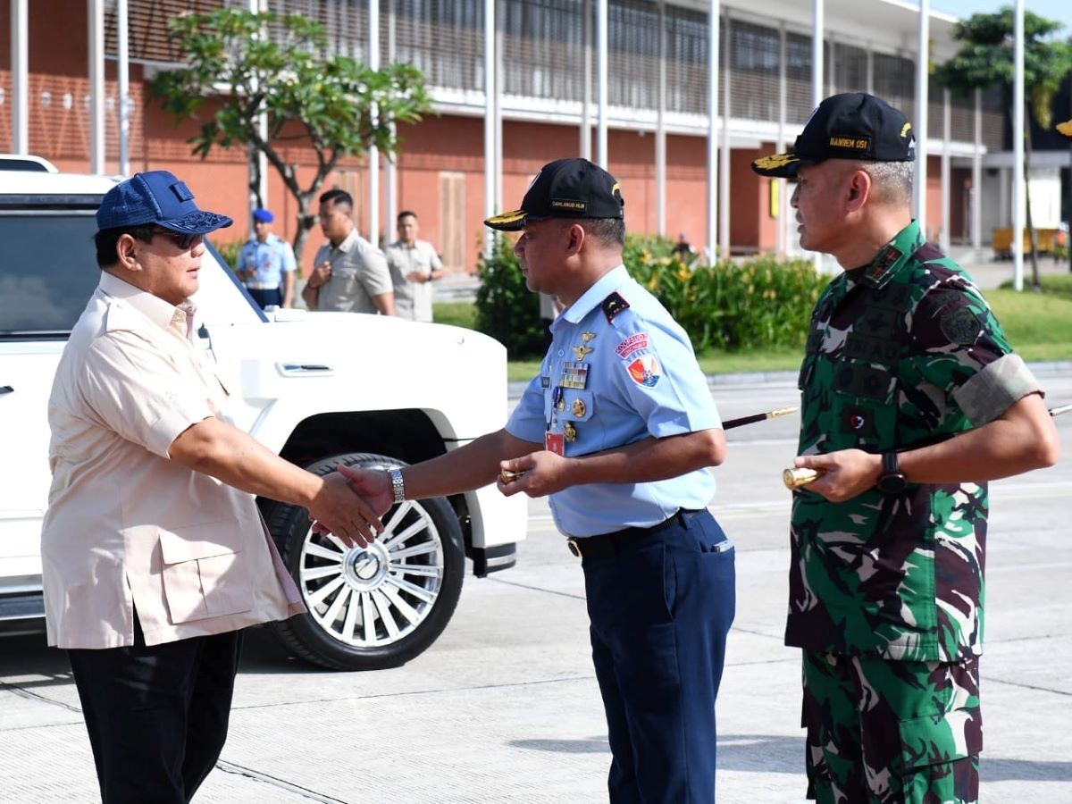 Prabowo Terbang ke Palembang, Bakal Luncurkan Gerakan Indonesia Menanam (Gerina). (Foto: Biro Pers Setpres)