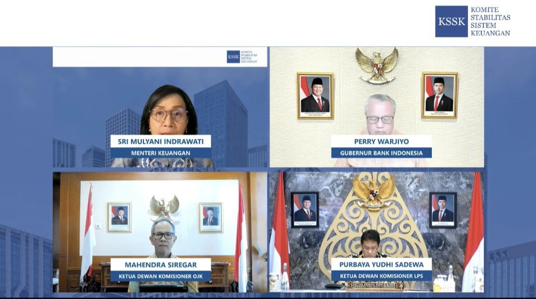 Hasil Rapat KSSK, Stabilitas Sistem Keuangan Tetap Terjaga di Kuartal I-2025 (FOTO:Dok Anggi)