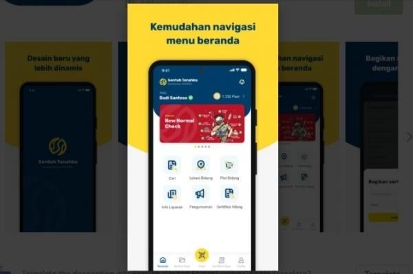 Ini Cara Mudah Menggunakan dan Cek Sertifikat Sentuh Tanahku. (iNews Media Group)