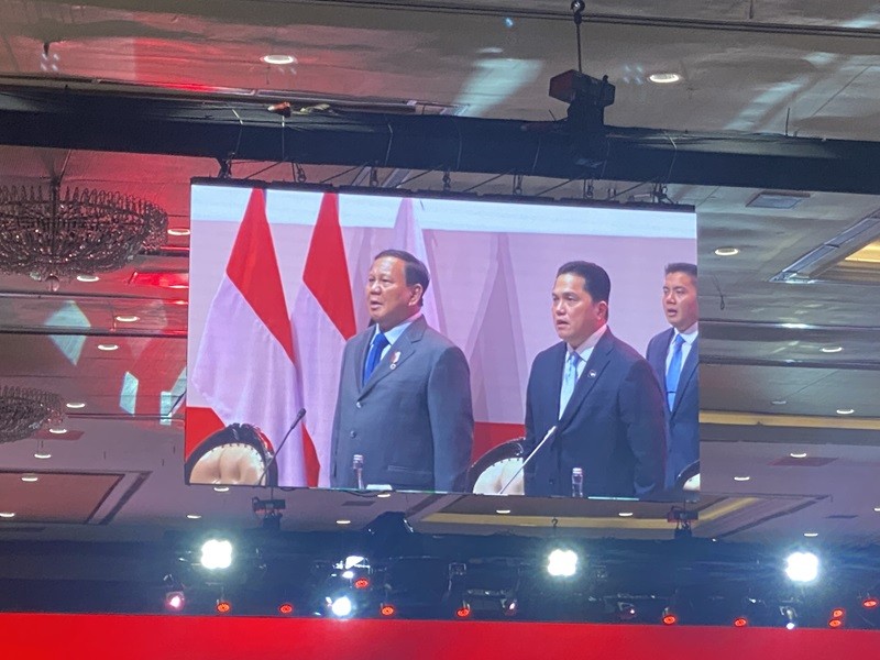 Prabowo Hadiri Pertemuan Pimpinan Danantara, Beri Arahan Tertutup (foto riyan rizki)