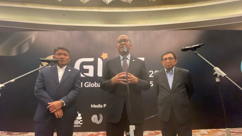 CEO Danantara Ingatkan Pentingnya Sinergi BUMN Perkuat Ekonomi Syariah. Foto: Anggie Ariesta/iNews Media Group.
