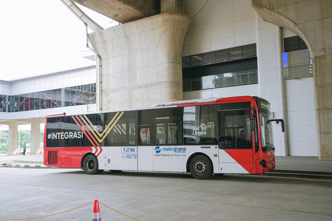 Transjakarta 5M Tak Berhenti di Simpang Matraman Mulai Hari Ini. (Foto Transjakarta)