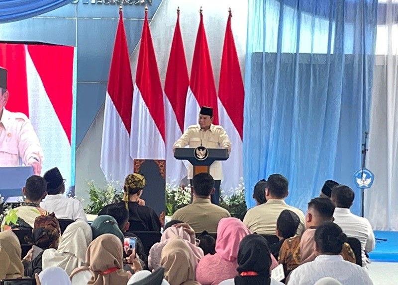 Prabowo: Kekayaan Indonesia Banyak yang Bocor, Tak Sampai ke Rakyat (foto binti)