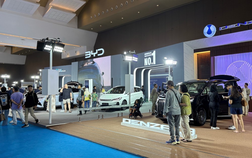 Transaksi PEVS 2025 Lewati Target, Capai Rp912 Miliar dalam Lima Hari (M Fadli Ramadan/iNews Media Group)