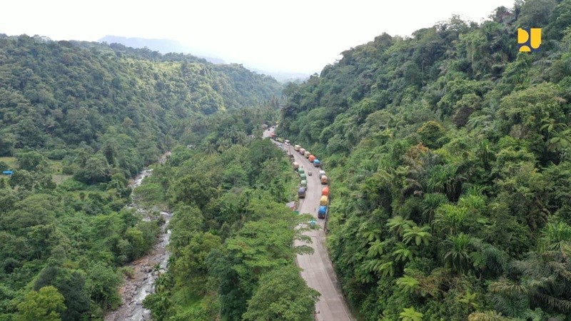 Investasi Rp2,79 Triliun, Pembangunan Flyover Sitinjau Lauik I Padang Dimulai (foto dok kementerian pu)
