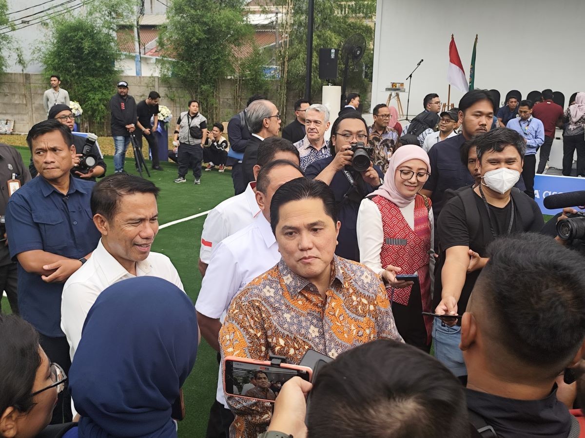 Ketua PSSI Erick Thohir Bertemu Menkum, Bahas Pemain Naturalisasi (FOTO:iNews Media Group)