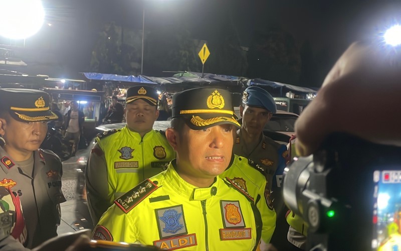 Polri menindak ratusan pelaku premanisme yang kerap beroperasi di Kawasan Industri di Kabupaten Bandung. (Foto: iNews Media/Agi Ilman)