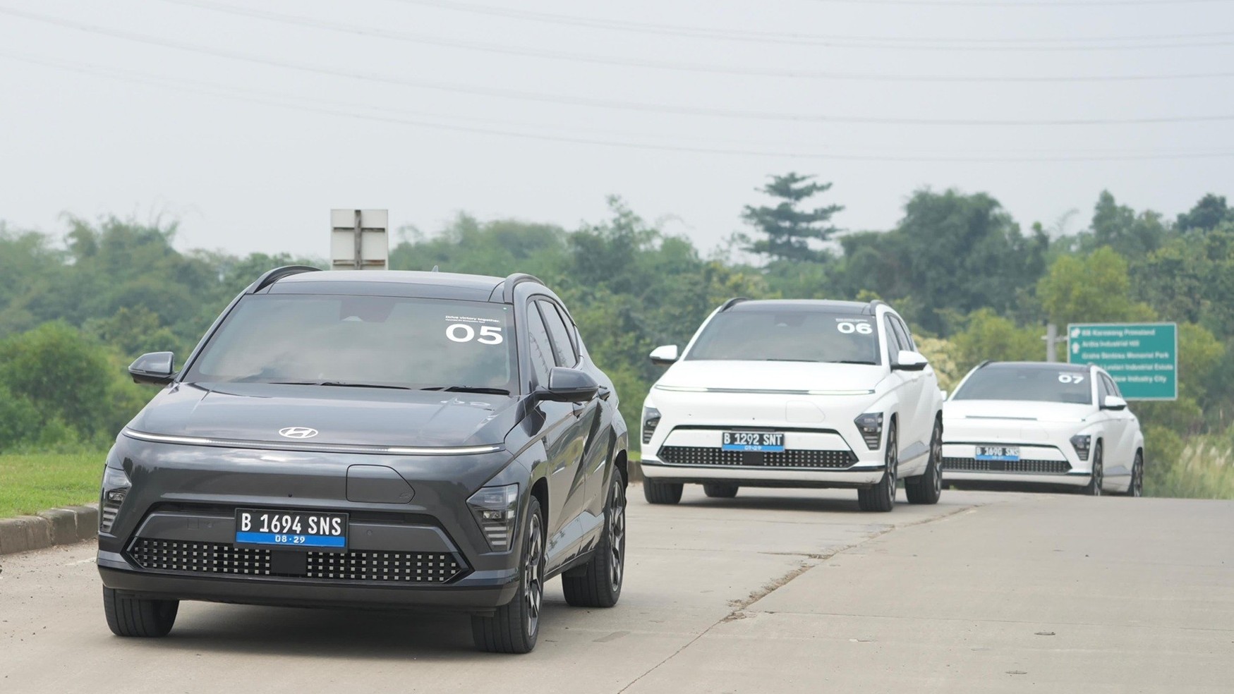 Pakai Baterai Rakitan RI, TKDN Hyundai Kona Electric Capai 80 Persen. (Foto Fadli R/IMG)