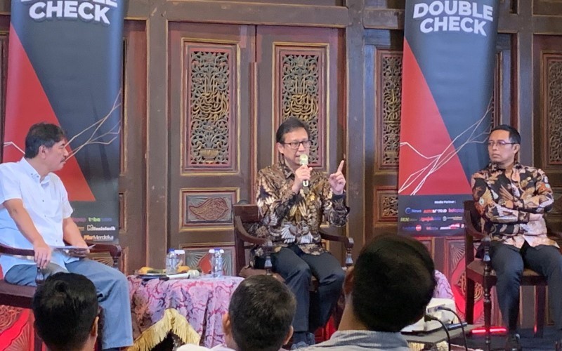 Menteri Kesehatan, Budi Gunadi Sadikin (BGS) menilai, Indonesia belum menjadi negara maju. (Foto: iNews Media/Binti Mufarida)