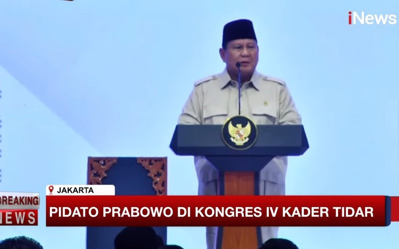 Presiden Prabowo Subianto optimistis program swasembada pangan sudah berada di depan mata. (Foto: iNews TV)