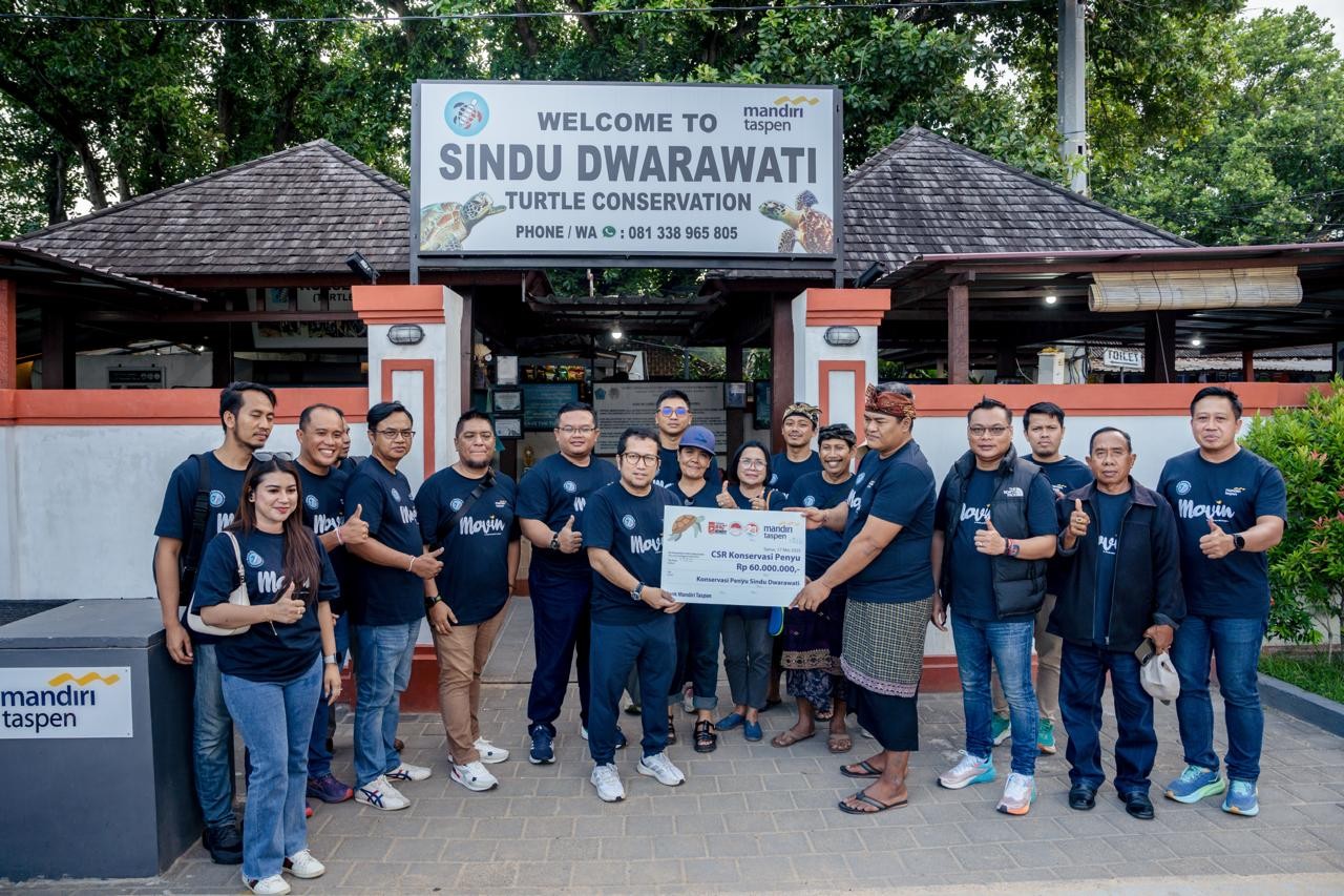 Bank Mandiri Taspen (Mantap) Dukung Pelestarian Ekosistem Laut (FOTO:Dok Bank Mantap)