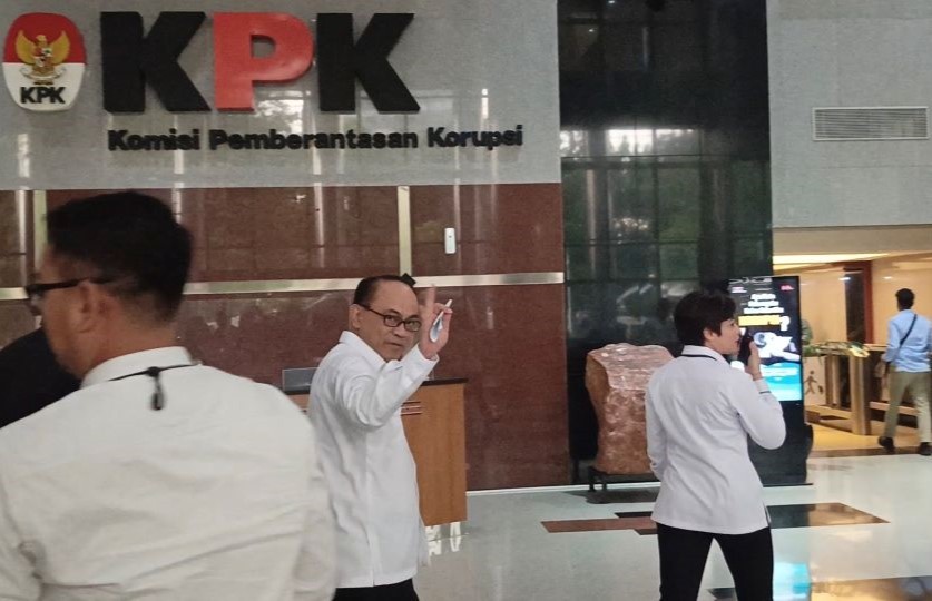 Menteri Koperasi Budi Arie Datangi KPK, Ada Apa? (Foto: Nur Khabibi/Inews Media Group)