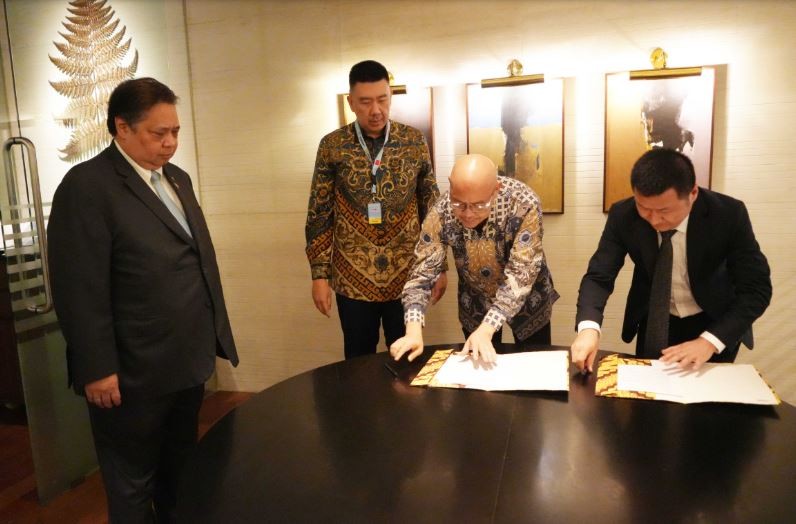 Perkuat Kerja Sama, Indonesia Teken MoU dengan Tiga Perusahaan China (Foto: dok Kemenko Perekonomian)