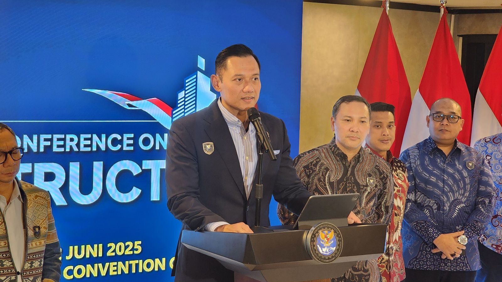 Menteri Koordinator Bidang Infrastruktur dan Pembangunan Kewilayahan (IPK), Agus Harimurti Yudhoyono. (Foto. Dok. Kemenko IPK)
