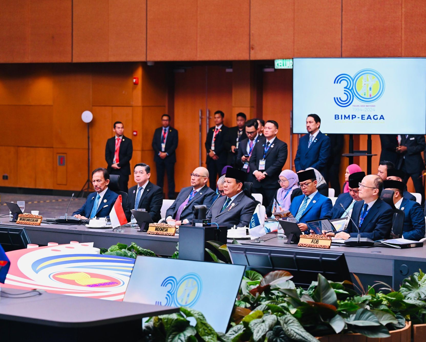 Presiden Prabowo Subianto menghadiri KTT ke-16 BIMP-EAGA di Kuala Lumpur Convention Centre (KLCC), Malaysia, Selasa (27/5/2025). (Foto: Istimewa)