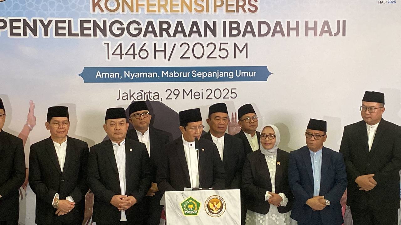 195.767 Jamaah Haji Reguler dan Khusus Sudah Diberangkatkan ke Tanah Suci. (Foto Achmad Al Fiqri/IMG)