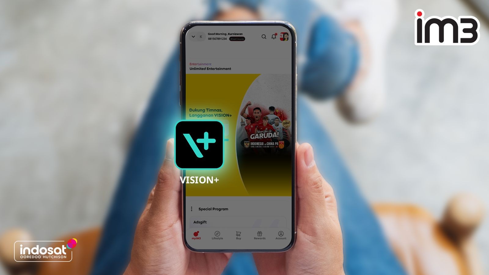 VISION+ dan Indosat Hadirkan Kolaborasi untuk Tingkatkan Pengalaman Akses Konten Digital Berkualitas. (Foto: Inews Media Group)