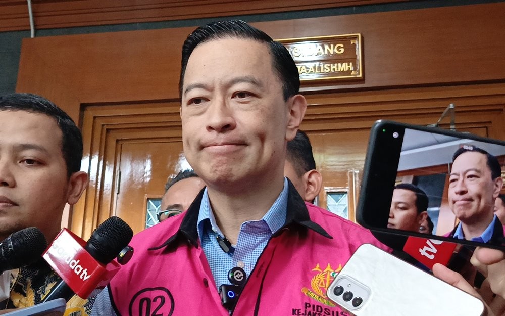 Mantan Menteri Perdagangan Thomas Trikasih Lembong alias Tom Lembong (Nur Khabibi/iNews Media Group)