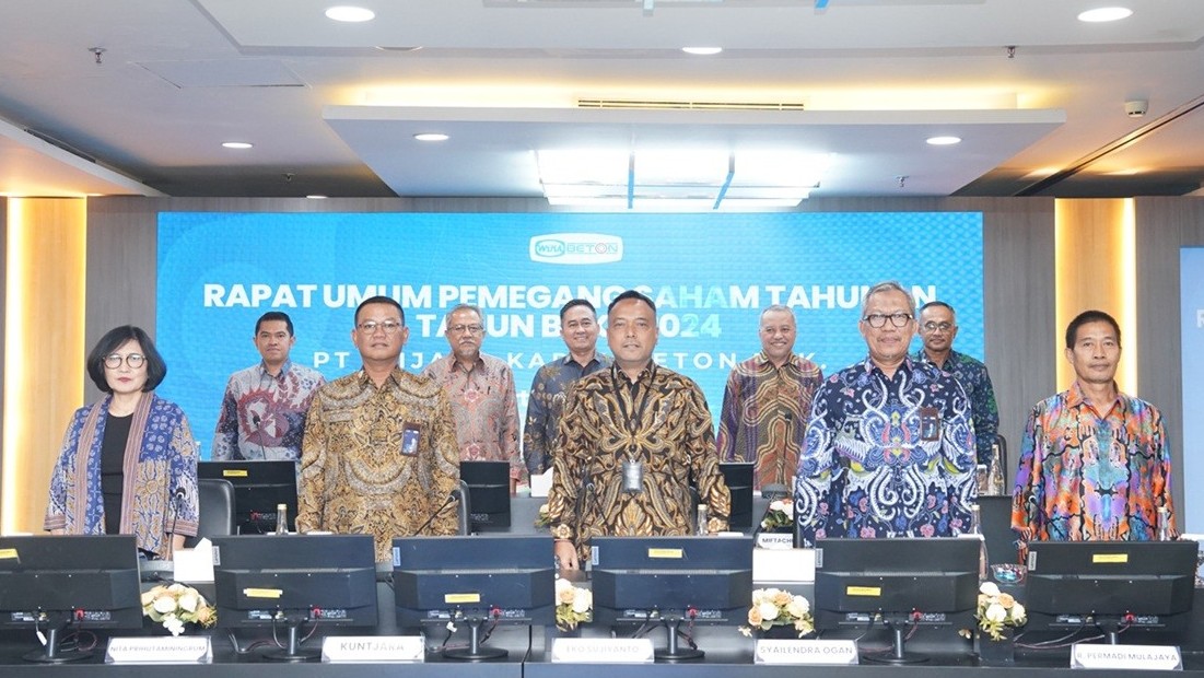RUPST Wijaya Karya Beton (WTON) Restui Bagi Dividen Rp6,53 Miliar. (Foto Istimewa)