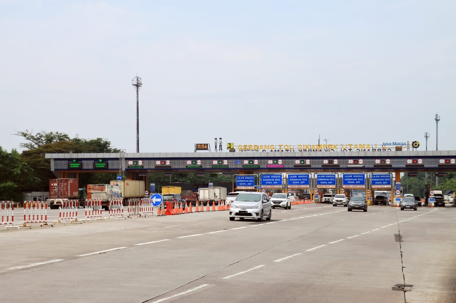 199.628 Kendaraan Kembali ke Jabotabek saat H+2 Libur Iduladha 2025. (Foto Istimewa/Jasa Marga)