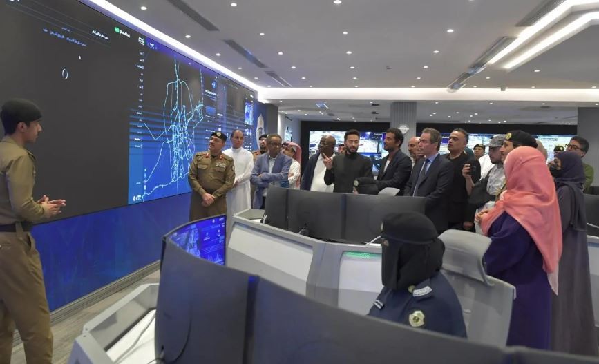Delegasi Media Internasional Kunjungi Pusat Komando Haji di Tanah Suci (Foto: dok The Saudi Press Agency (SPA)