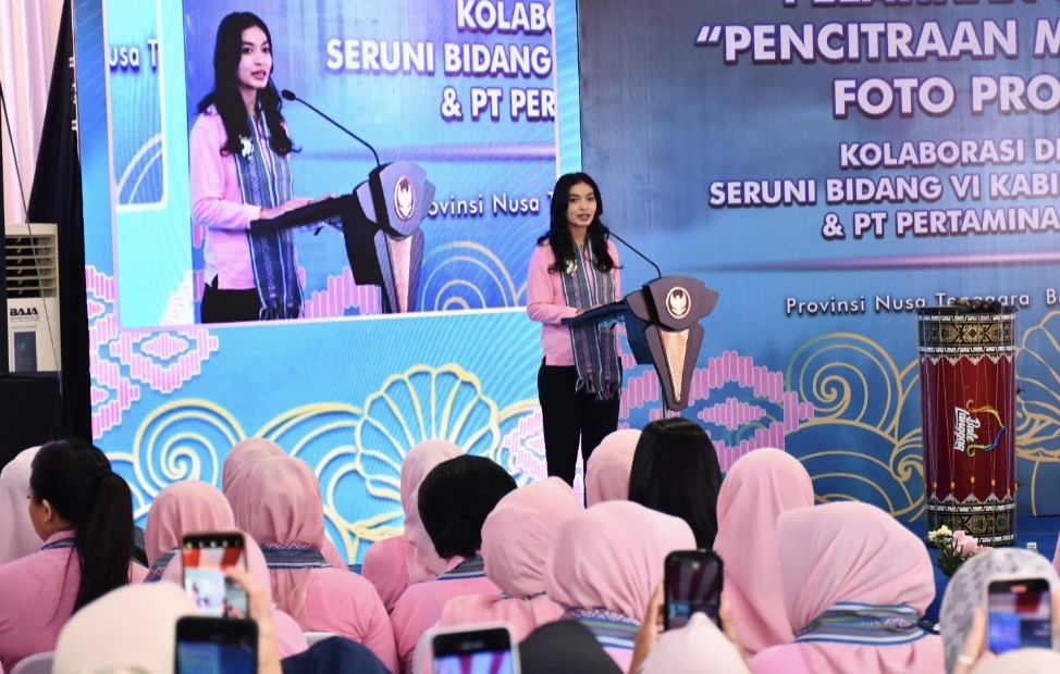 Selvi Ananda Berharap Produk UMKM di NTB Bisa Go Global (FOTO:Ramli N)
