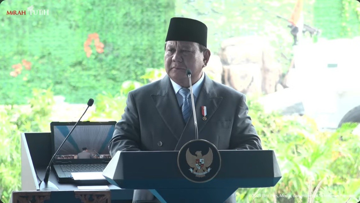 Prabowo Sebut Belanda Rampas Kekayaan RI USD31 Triliun Selama Masa Penjajahan. (Foto Tangkapan Layar YT Setpres)