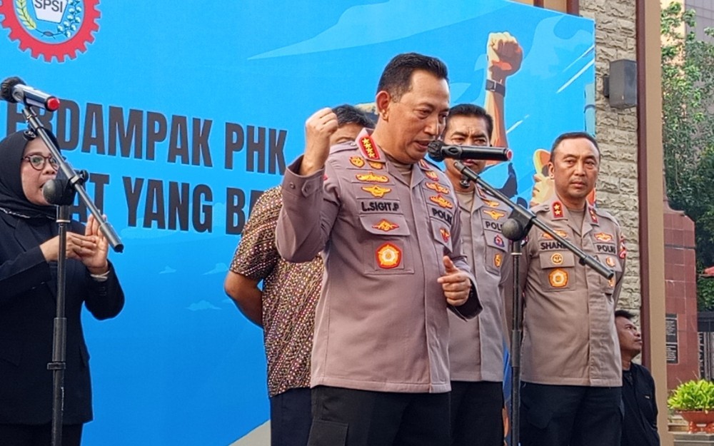 Presiden Prabowo Akan Kurangi Anggaran TNI-Polri, Begini Respons Kapolri (Jonathan Simanjuntak/iNews Media Group)