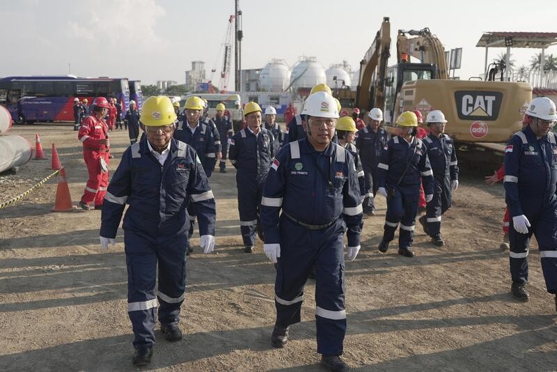 Perkuat Industri Nasional, IIF Tinjau Proyek Infrastruktur Petrokimia Polytama (foto: iNews Media Group)
