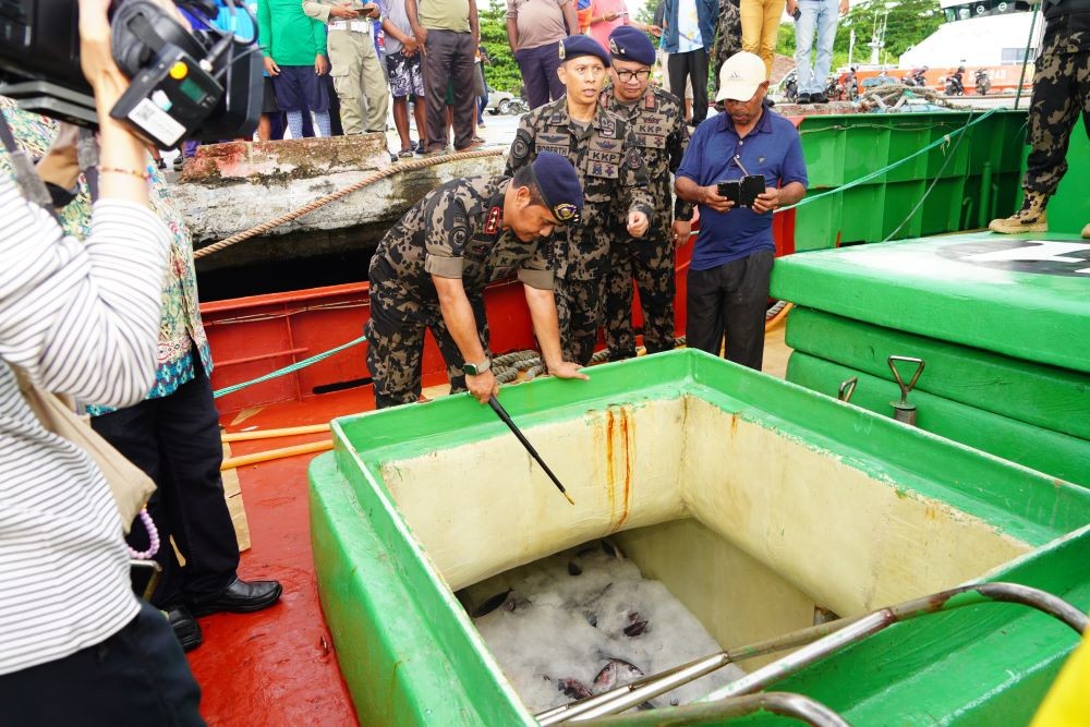 KKP Tuntaskan Penyidikan 6 Kasus Kapal Ikan Asing Ilegal, dari Vietnam hingga Filipina. Foto: KKP.