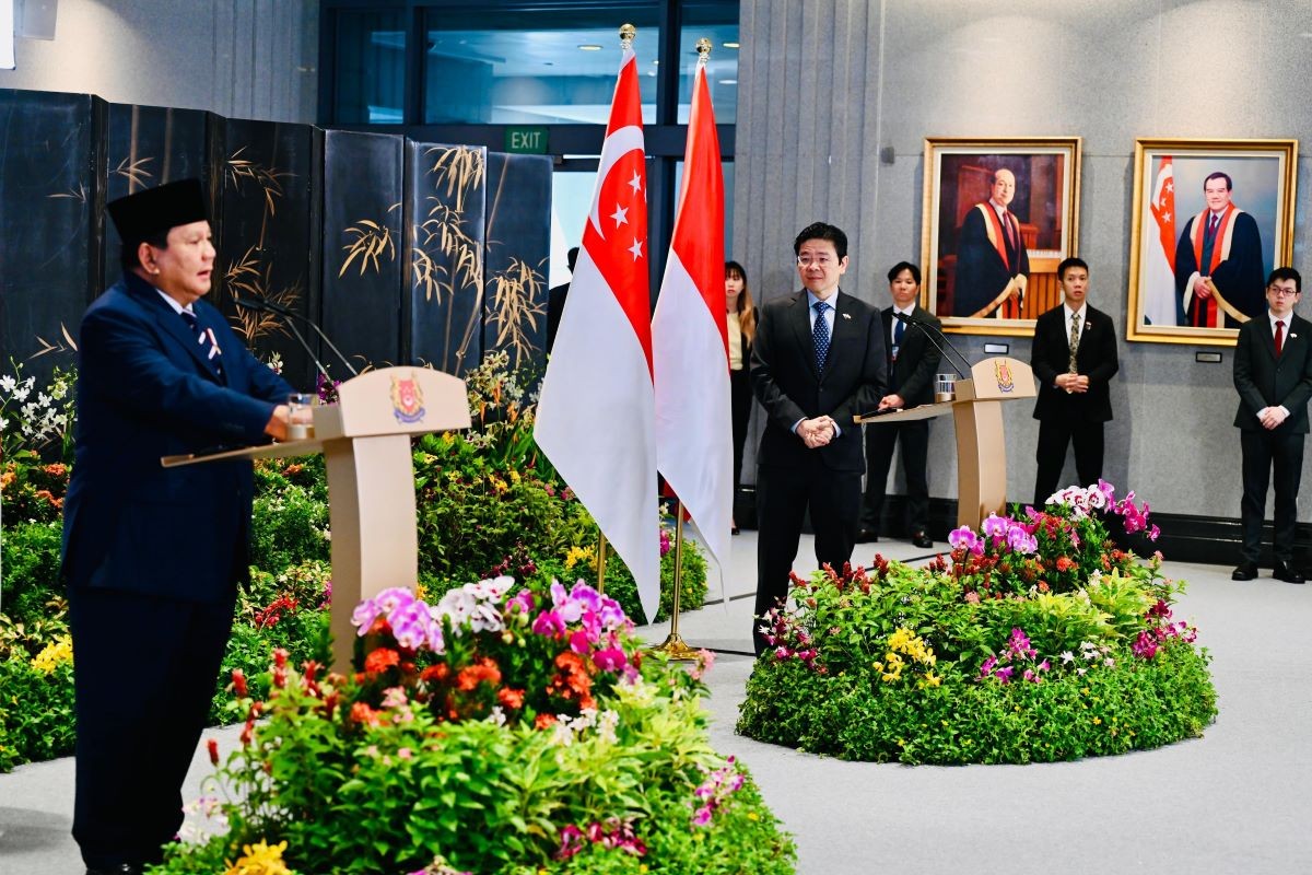 Prabowo dan PM Singapura Sepakati 19 Kerja Sama, Intip Detailnya. (Foto: Sekretariat Presiden)