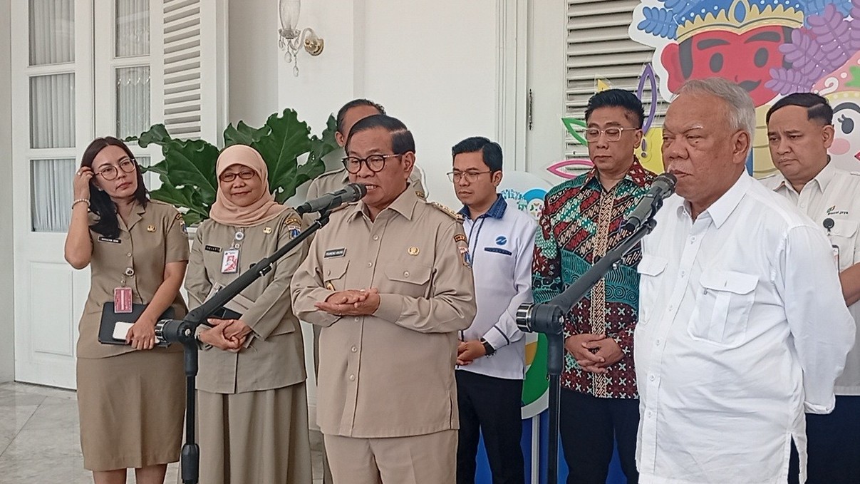 Jakarta Siap Bangun PLTSa, Pramono Tunggu Perpres Diteken Prabowo. (Foto Refi Sandi/IMG)