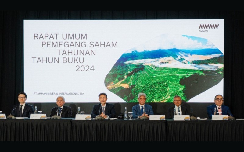 PT Amman Mineral Internasional Tbk atau AMMAN (AMMN) resmi mengangkat Arief Sidarto sebagai Dirut. (Foto: Dok. AMMAN)