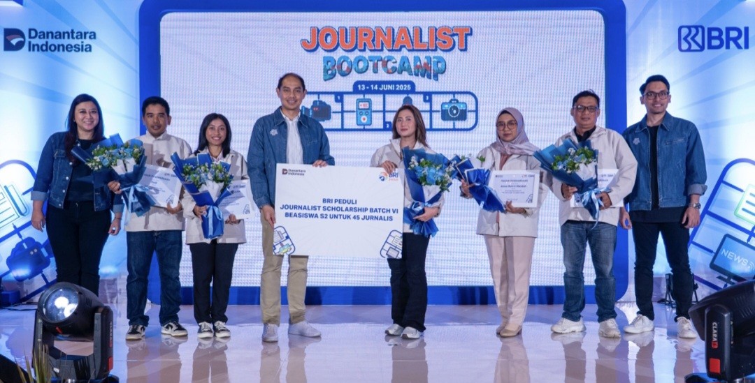 BRI Fellowship Journalism 2025 Kukuhkan 45 Jurnalis sebagai Penerima Beasiswa Pascasarjana (FOTO:Dok BRI)