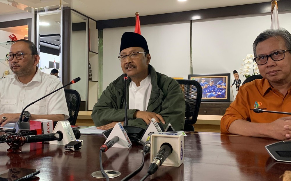 Mensos Saifullah Yusuf atau Gus Ipul (Binti Mufarida/iNews Media Group)