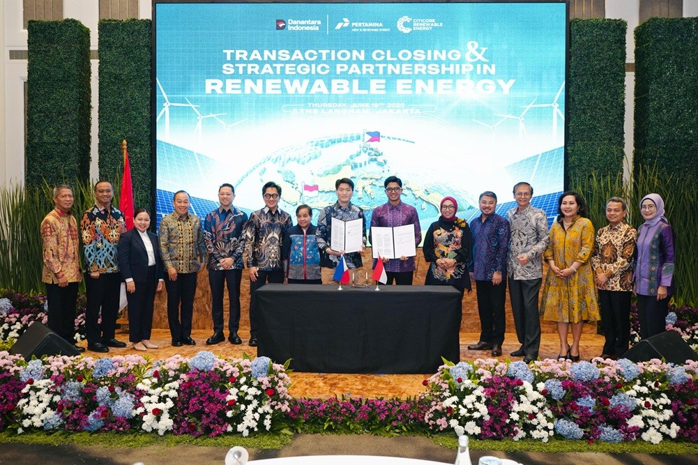 Pertamina Akuisisi 20 Persen Saham Perusahaan EBT Filipina CREC Senilai Rp1,96 Triliun. (Foto Istimewa)